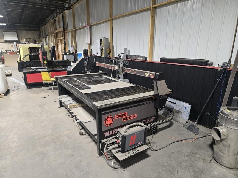 4′ x 8′ Spark Robotic XR-84 Plasma Table, 2022 – Hypertherm Powermax 45XP