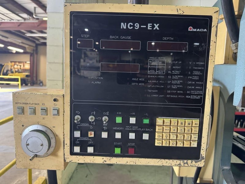 100 Ton x 8′ Amada RG-100S CNC Press Brake, 1987 – NC9-EX Control