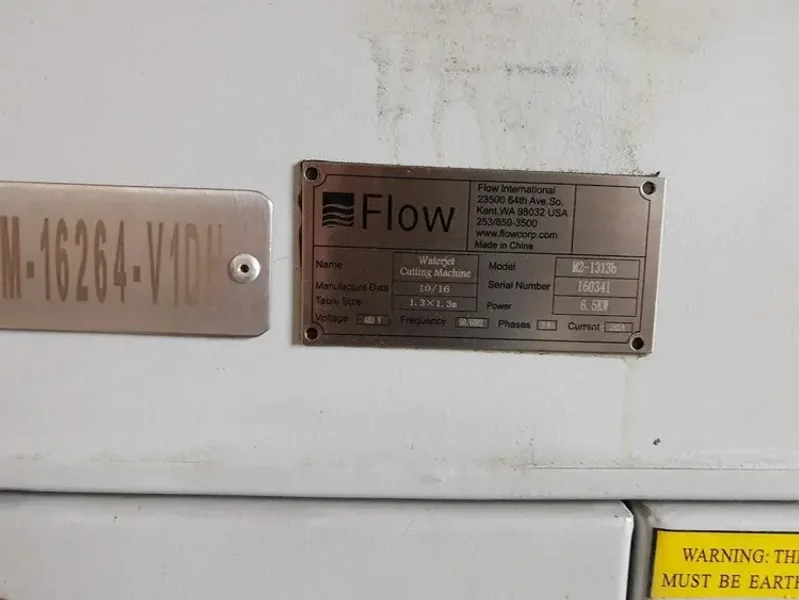 2019 FLOW MACH 2 1313B | Waterjet Cutters