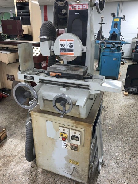 6" x 12" HARIG Hand Feed Surface Grinder