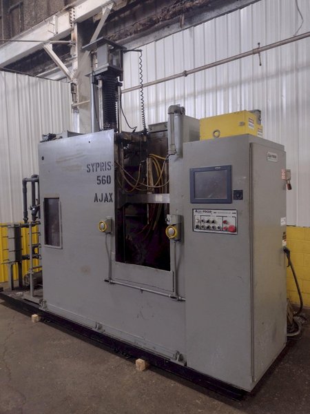 250 KW AJAX TOCCO &quot;PACER&quot; INDUCTION HARDENING SCANNER SYSTEM WITH MAGNESCAN QS CONTROLS: STOCK #16063