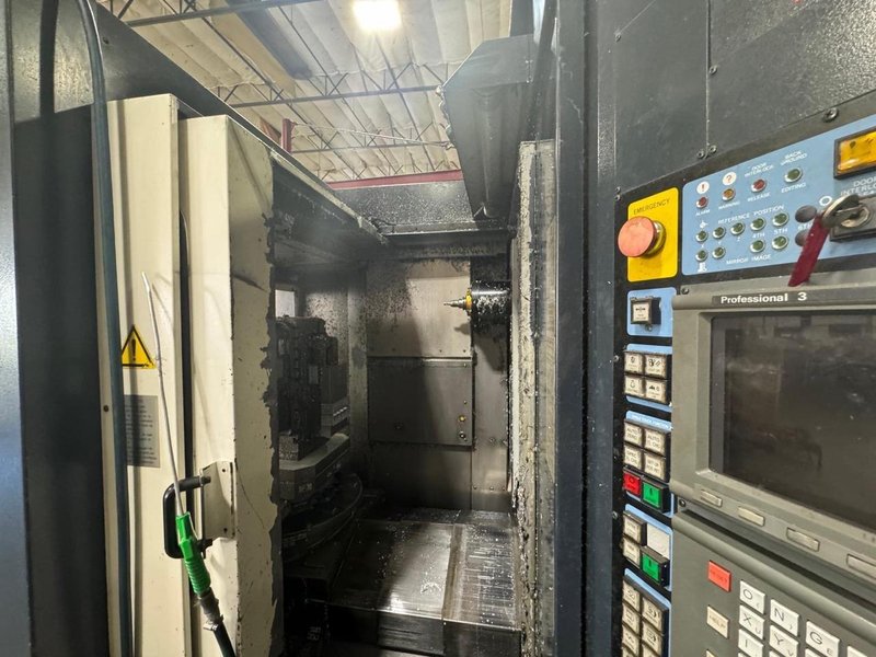 Leblond Makino A55 HMC, 1994 – Full 4th Indexing, Chip Conveyor