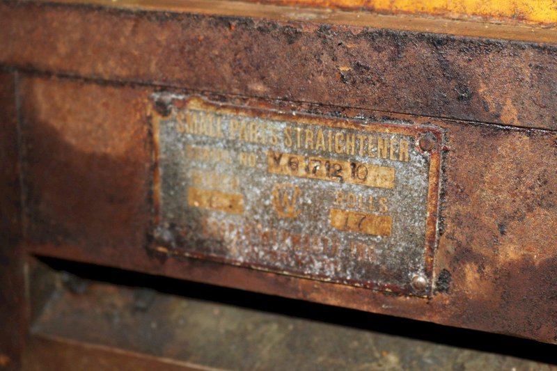 6&quot; x .062&quot; CWP 17 Roll Straightener