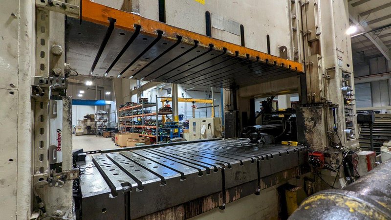 1990 Bliss SC2-500-96-54 Straight Side Press For Sale - 500-Ton Capacity