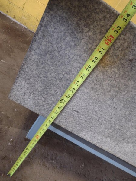8&#039; X 4&#039; X 14&quot; CHALLENGE PRECISION LAYOUT INSPECTION GRANITE TABLE: STOCK #23790