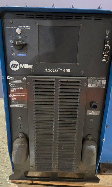 MILLER AXCESS 450 ARC WELDER USED