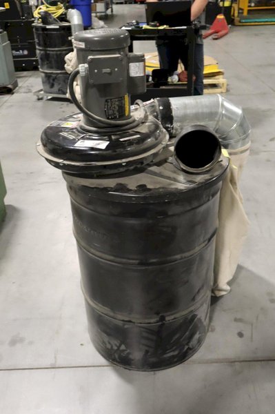 Cincinnati Fan 200S/T1 55 Gal Barrell Dust Collector- Auction Item