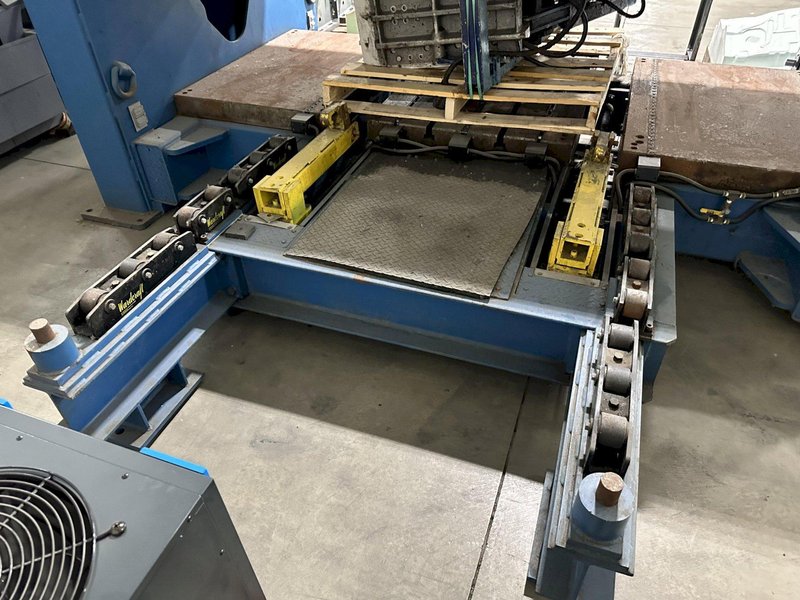 18,000 LB ALLEGHENY DS-180-96-48 ROTATING DIE HANDLER SEPARATOR. STOCK # 0310723