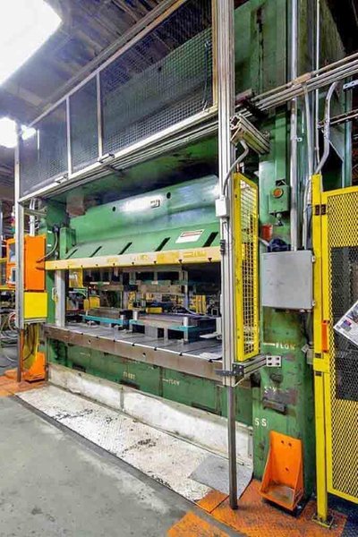 600 Ton Pacific Straight Side Hydraulic Press