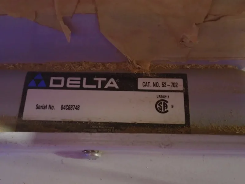 DELTA 80" X 27" TABLE SAW  -  36-L53L