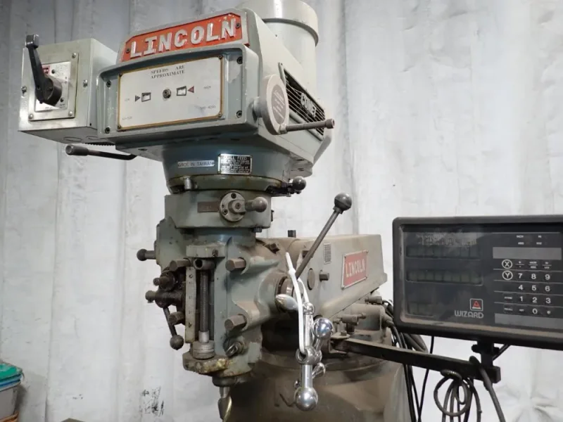 COMET LINCOLN 10" X 50" VERTICAL MILL  -  3KVHD