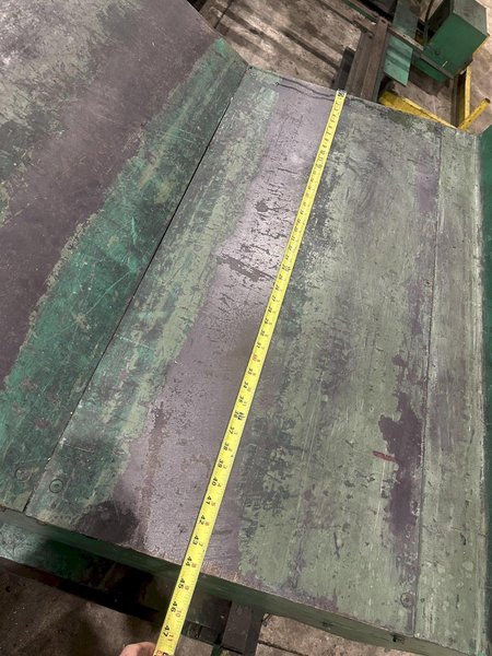 20,000 LB X 50&quot; ROWE MOTORIZED COIL REEL UNCOILER WITH COIL CAR: STOCK #20486