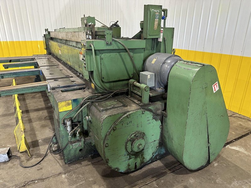 12' X 1/2" WYSONG MODEL #1250 MECHANICAL POWER SQUARING SHEAR: STOCK #19618