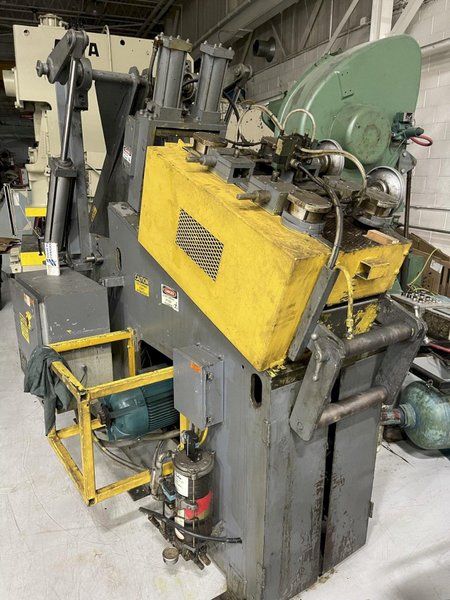 8,000 lbs. x 12&quot; Wide Colt Used Coil Cradle Straightener For Sale, Model# CSHCE-80-12