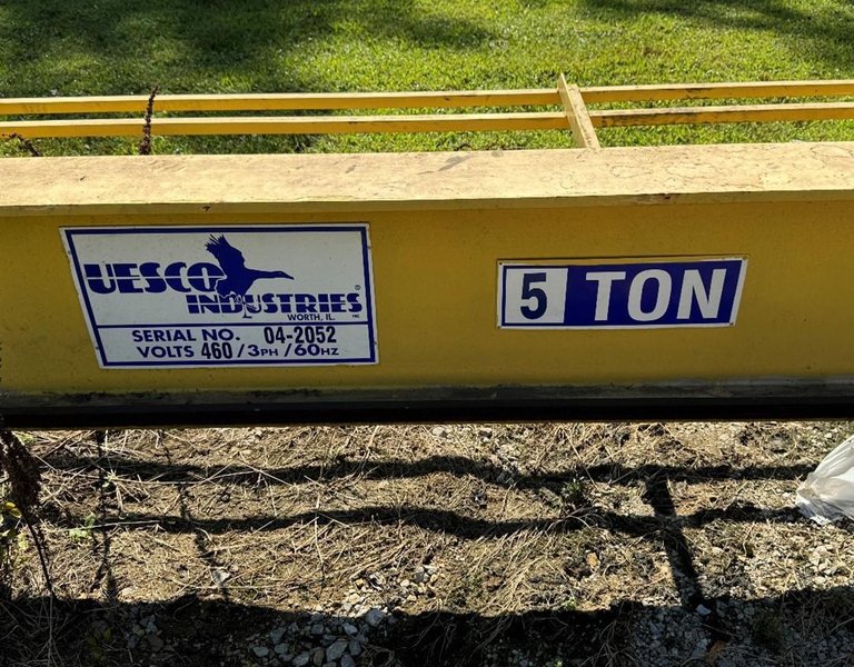 5 TON UESCO OVERHEAD CRANE: YOBRO #24610