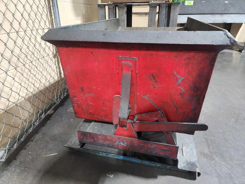 29" X 48" X 27" SELF DUMPING HOPPER: STOCK #20515