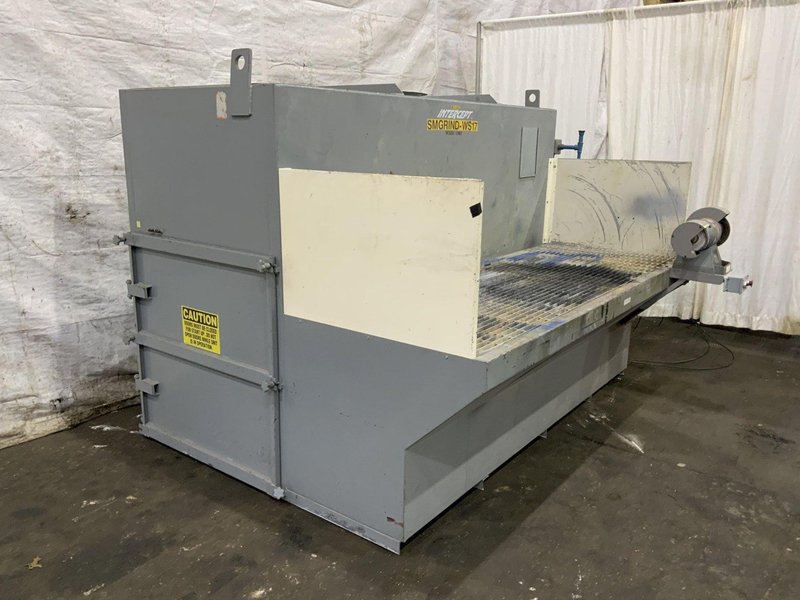 96"X 36" INTERCEPT MODEL WS17 DOWN DRAFT TABLE: STOCK #80795