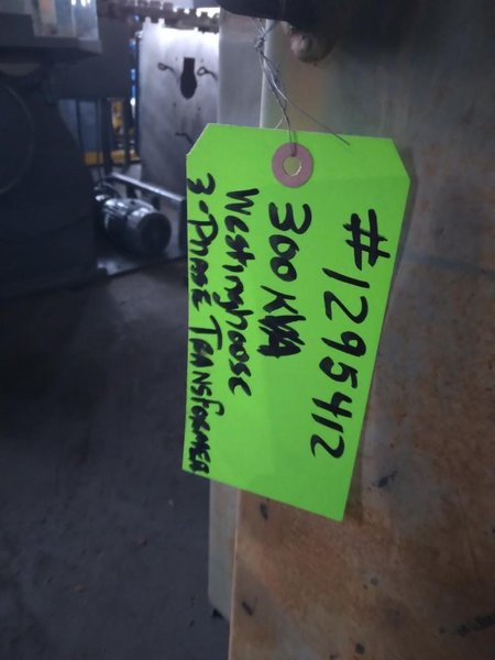 Westinghouse 300 kVA Three Phase Transformer