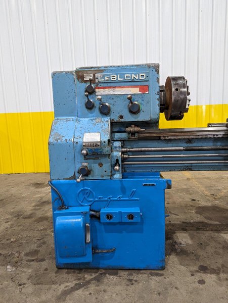 17&quot; x 54&quot; LEBLOND MODEL #3D REGAL ENGINE LATHE, 1.75&quot; HOLE: STOCK #20405