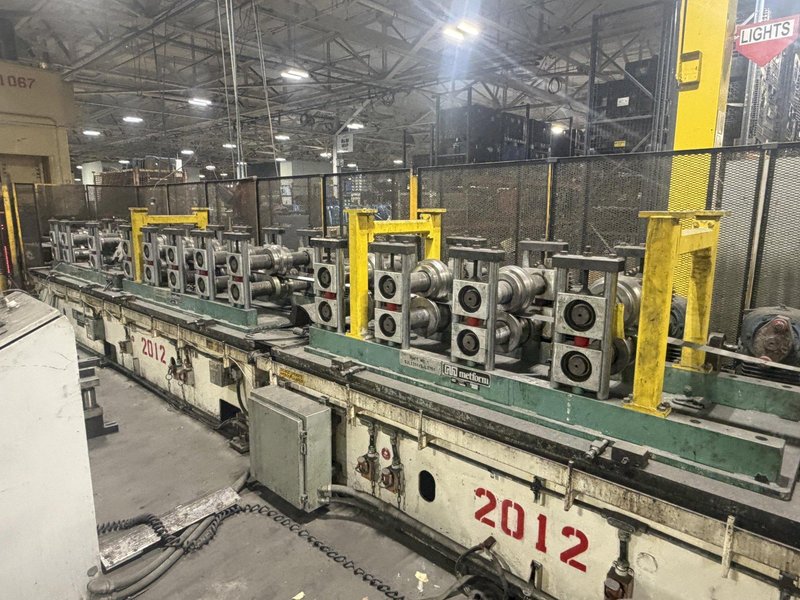 20 STAND X 2.5" METFORM RAFTED ROLLFORMER: YOBRO #24923