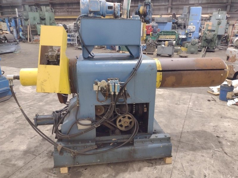 10,000 LB X 42” B&amp;K MOTORIZED UNCOILER COIL REEL : STOCK #22955