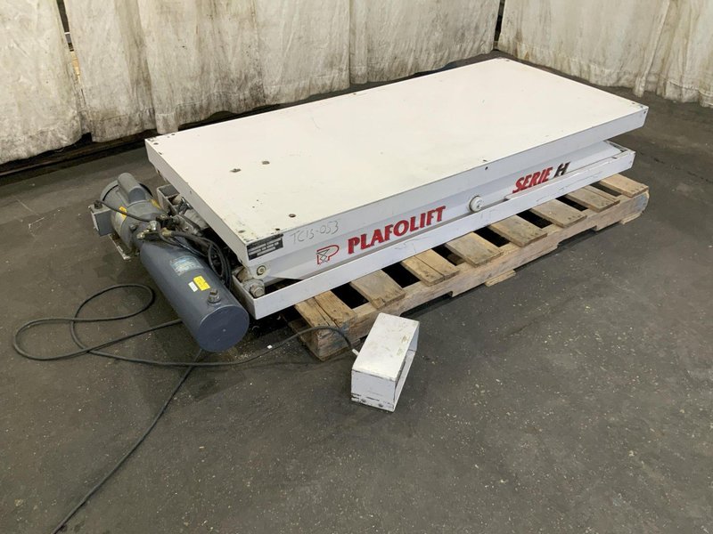4,000 LBS PLAFOLIFT HYDRAULIC LIFT TABLE: STOCK #81321