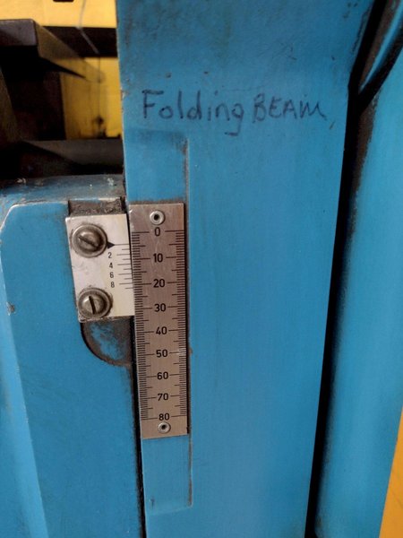 126&quot; x 9 GAUGE RAS MODEL #74.20 CNC FOLDER &amp; BENDER MACHINE: STOCK 17101
