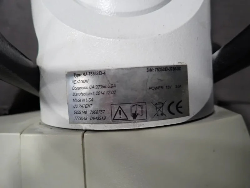 HEXAGON METROLOGY INC. ABSOLUTE ARM  -  RA-7535SE1-4