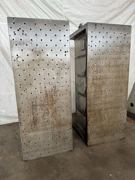 36&quot; W X 93&quot; T X 42&quot; D BOX TYPE ANGLE PLATES. STOCK # 0630821