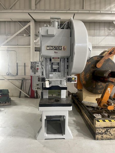60 ton Minster #6SS Flywheel OBS Press, New 1995