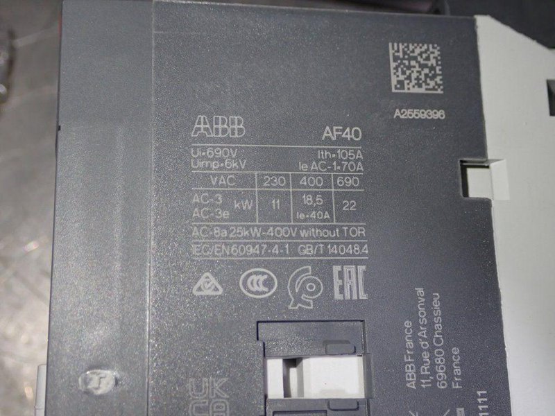 ABB CONTACTORS  -  AF40-30-00-11