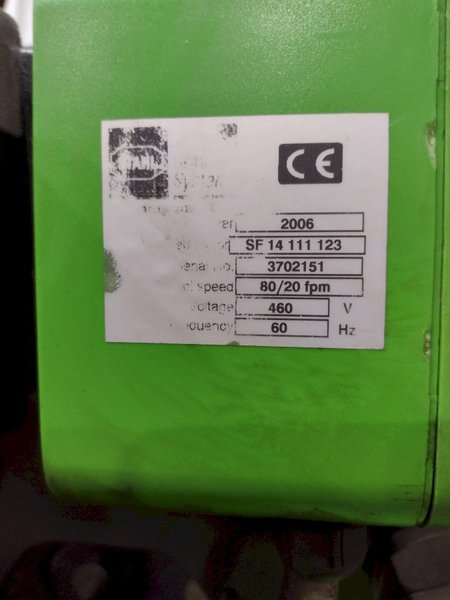 5 TON STAHL MODEL ST50 POWERED CHAIN HOIST. STOCK # 0848923