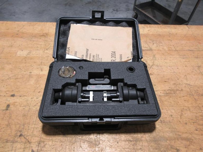 Sunnen Gage Setting Fixture, Model PG400, Range .100" - 1.500",  in Plastic Carry Case- Auction Item