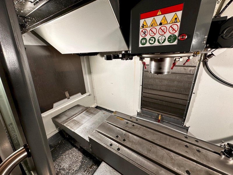 2024 HAAS VF-2SS with HC10 6-Axis Cobot with low hours. Vertical Machining Center