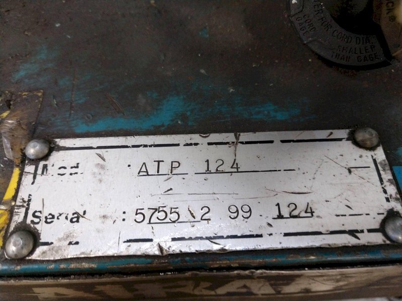 7 TON AIRAM 4-POST PNEUMATIC CUTOFF PRESS: STOCK #13203