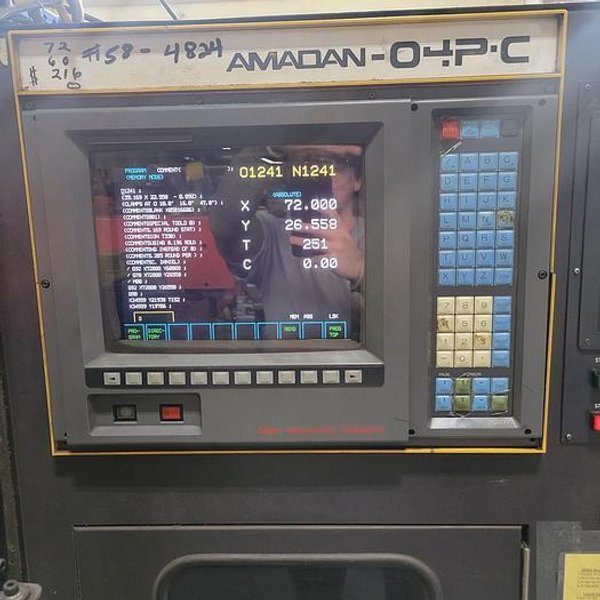 1989 Amada Pega-367 CNC Turret Punch (#5605)