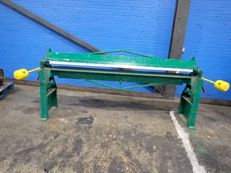 NATIONAL SHEET METAL MACHINES INC 16 GAUGE / 97" SHEET METAL BRAKE  -  N9616