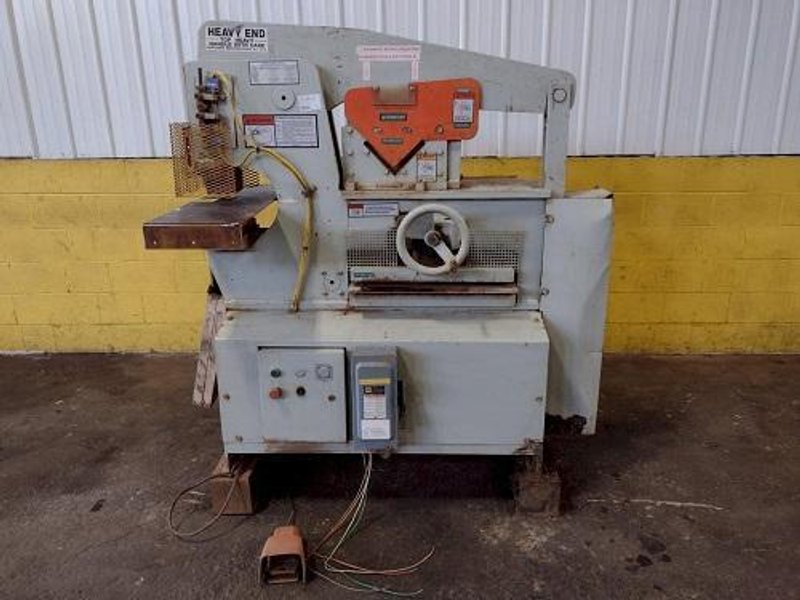 65 TON SCOTCHMAN MODEL #6509-24M HYDRAULIC IRONWORKER