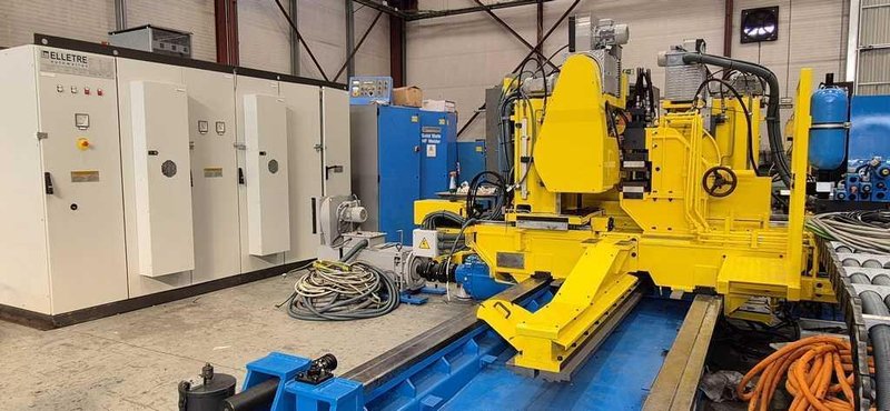 Tube Cutoff Machine, OTO, 6.61&quot; Dia.