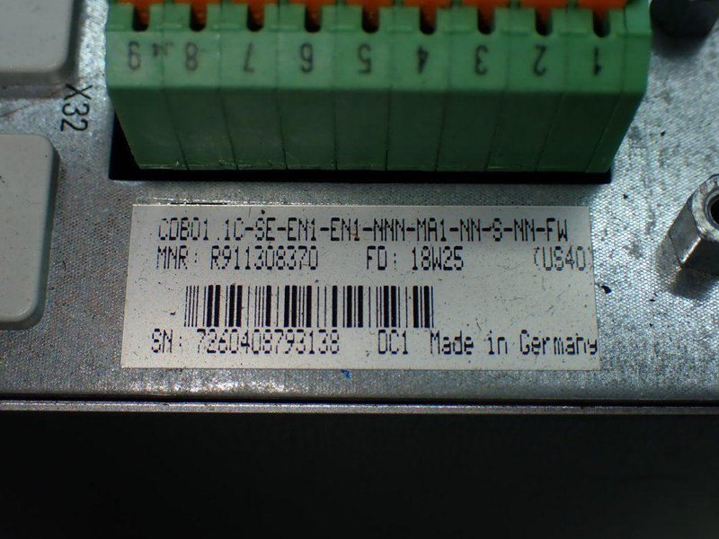 REXROTH HMD01.1N-W0020-A-07-NNNN INDRADRIVE M SERVO DRIVE UNIT  -  R911308370