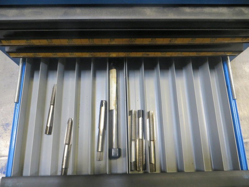 Supertanium 5 Drawer Index w Contents As Shown- Auction Item