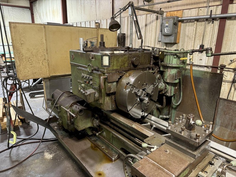 3A WARNER &amp; SWASEY M-3500 SADDLE TYPE TURRET LATHE. STOCK # 0345325