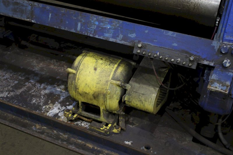 6' X 1/2" WEBB INITIAL PLATE BARREL ROLLING MACHINE : STOCK #75890