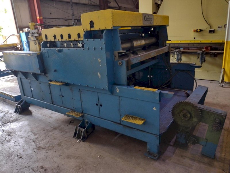60" x 14 GA X 20,000 LB IOWA PRECISION MODEL #SLR6014-2.5 SLITTING CUT TO LENGTH COIL SLEAR LINE: YOBRO #26015