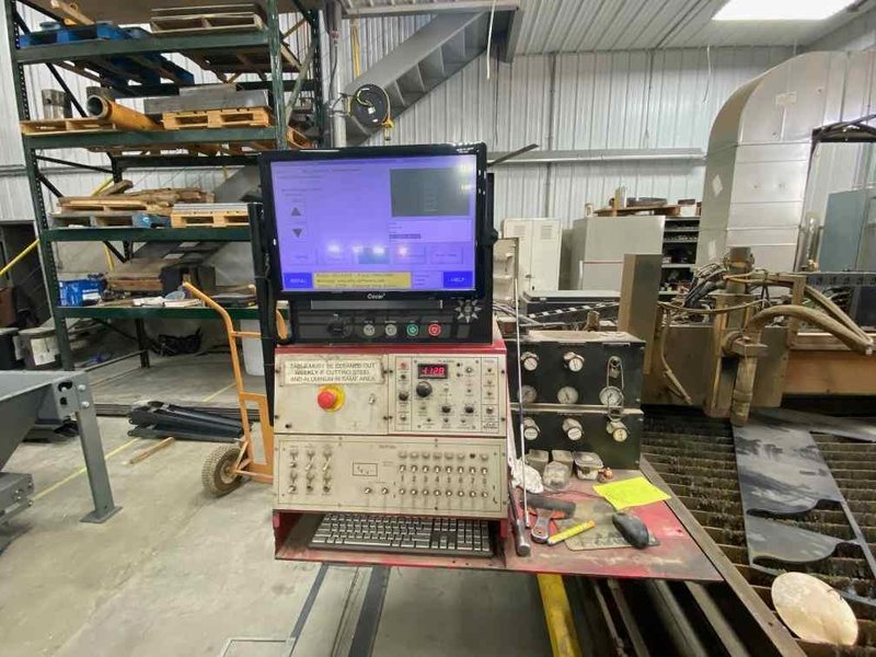 7′ x 21′ Taurus 2000 CNC Plasma Table, 1999 – HPR 130, 2008 software upgrade