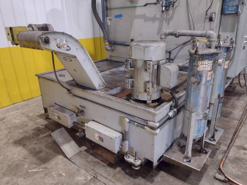 74" X 74" STOELTING MODEL #CSW8121 AUTOMATIC WASHER, WITH FLIP-UP DIE STATION POWERED INFEED, NEW 2012: YOBRO #25172
