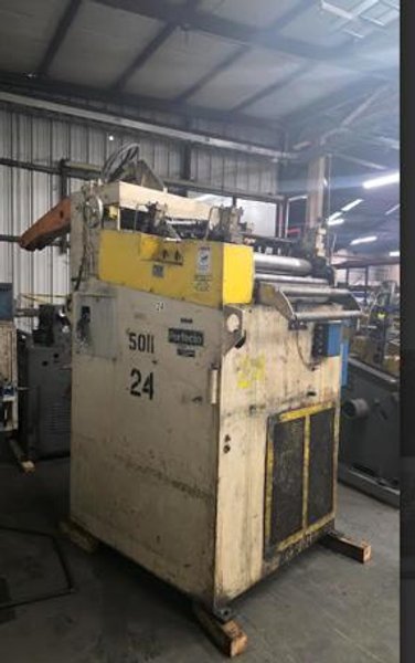 30" X .020" PERFECTO MODEL 28-30-7 STRAIGHTENER. STOCK # 0329426