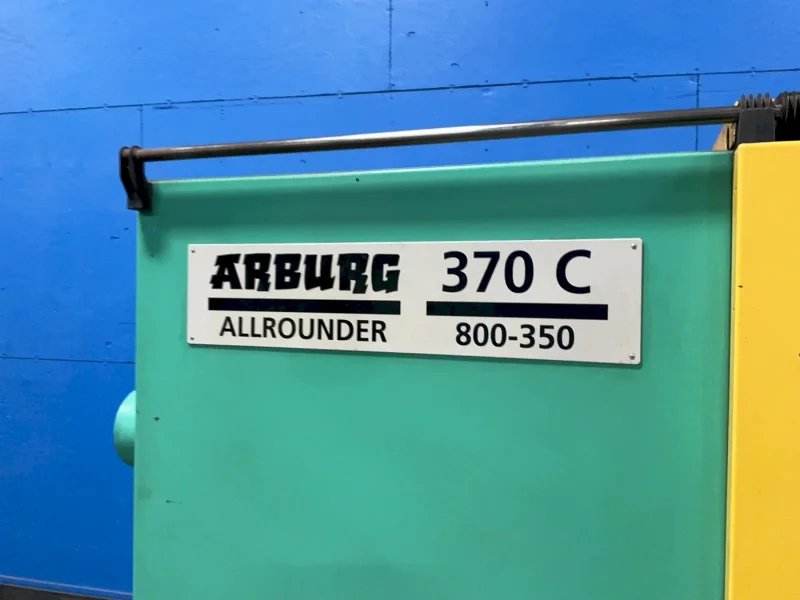 ARBURG INC INJECTION MOLDER  -  370 C 800 - 500