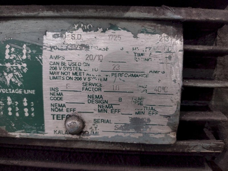 18&quot; X 10 HP KALAMAZOO INDUSTRIES MODEL #K16-18 ABRASIVE CUT-OFF CHOP SAW: YOBRO #23862