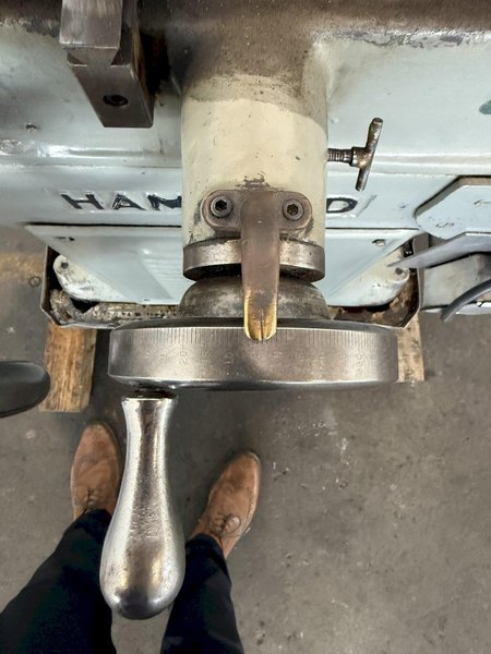 6" X 12" HAMMOND SURFACE GRINDER. STOCK # 0339925